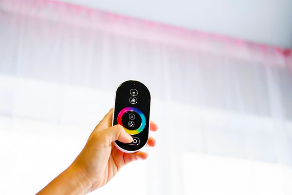 Установка контроллера для управления лентой Установка контроллера для управления лентой